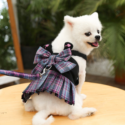 Arnés de Paseo JK para Perros y Gatos con Correa de Mano