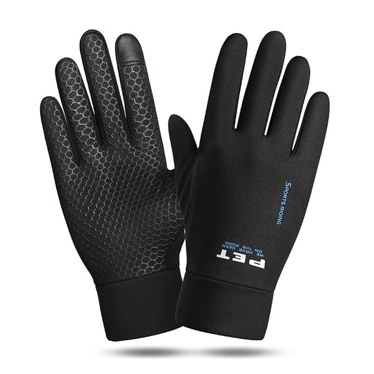 Guantes de Ciclismo Impermeables con Pantalla Táctil y Agarre Antideslizante para Hombre - Image 2