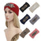 Banda para Cabello de Lana Tejida con Diamantes Hexagonales