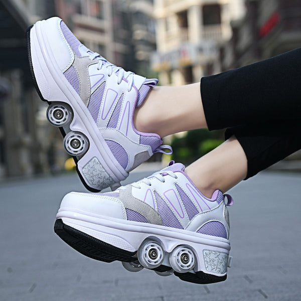 Zapatillas Deportivas con Luces LED de 7 Colores y Suela Transpirable