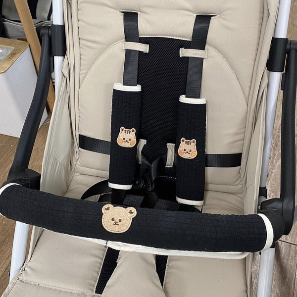 Protector Acolchado para Manija de Cochecito - Accesorio Ergonómico