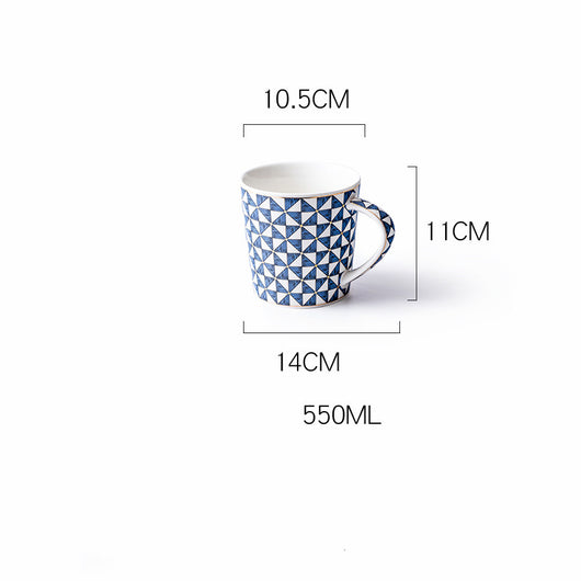 Taza Navideña Grande de Cerámica para Hombre - Image 9