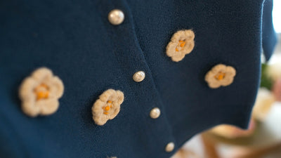 Cardigan Infantil Floral para Niñas - Image 7
