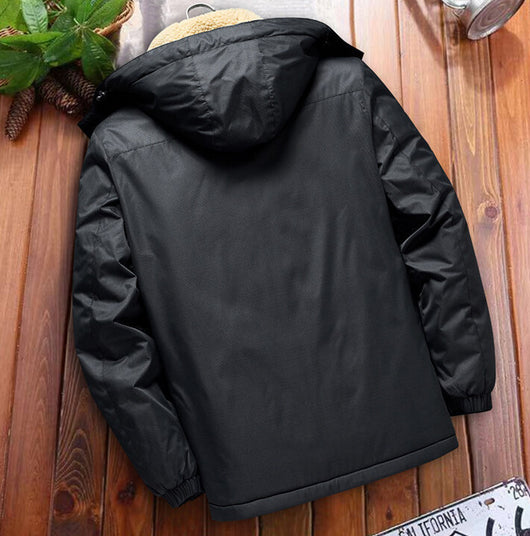 Chaqueta Acolchada de Algodón para Hombre - Estilo Moderno y Funcional - Image 6