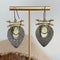 Aretes de Plata S925 con Cristal Incrustado - Diseño Artesanal