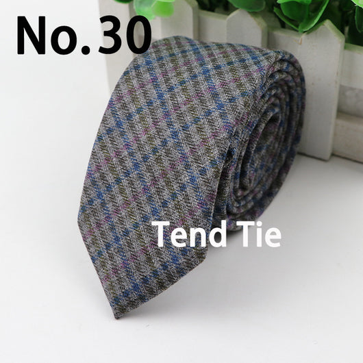 Corbata Ultra Angosta de Lana para Hombre - Elegancia Sofisticada - Image 31