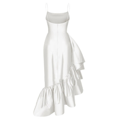 Vestido de Novia Midi para Bodas y Eventos Formales - Image 6