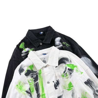 Chaqueta Hip-hop Oversized con Solapa Trendy - Image 13