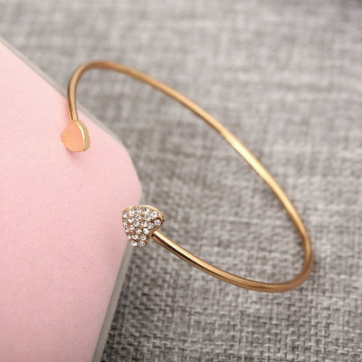Pulsera Corazón Abierto Diamantes Completos - Joya de Amor - Image 7
