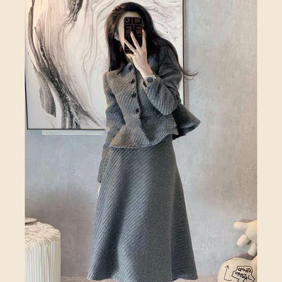 Traje Vestido de Lana con Fragancia Delicada para Mujer - Image 9