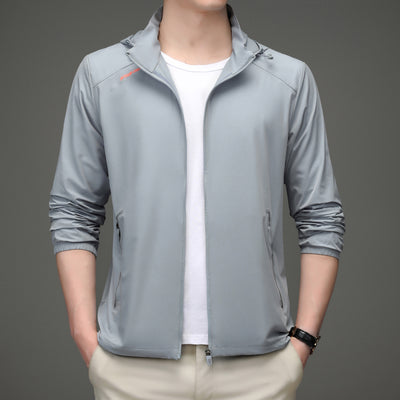 Ropa de Protección Solar para Hombre - Tela Ice Silk Secado Rápido - Image 13