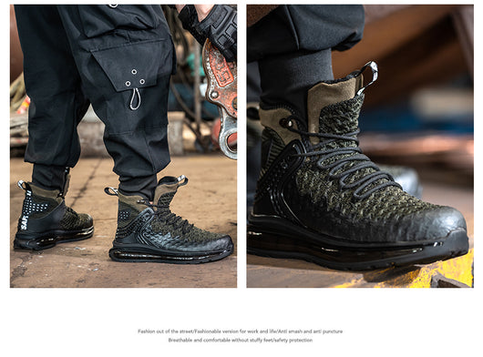 Zapatos Deportivos Ligeros con Amortiguación de Aire y Protección Reforzada - Image 38