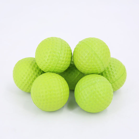 Pelota de Golf Espuma PU para Niños - EVA Verde Alta Elasticidad Interior