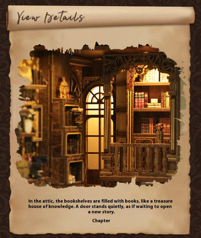 Soporte Decorativo 3D para Libros - Diseño Cabaña DIY - Image 30