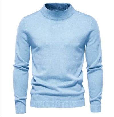 Suéter Slim Fit Cuello Medio Multicolor para Hombre - Image 16