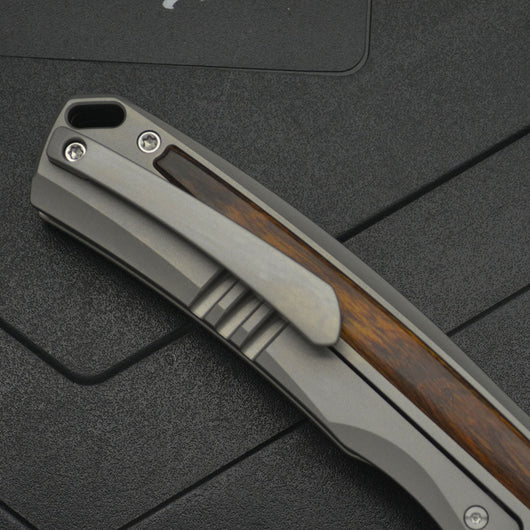 Cuchillo de Supervivencia Plegable Warhawk Acero Titanio para Camping y Outdoor - Image 14