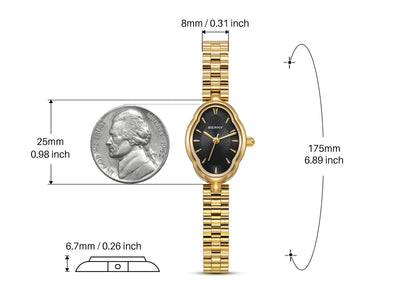 Reloj de Cuarzo Elegancia Sirena Lujo Ligero - Image 8