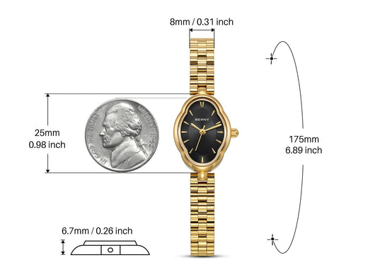 Reloj de Cuarzo Elegancia Sirena Lujo Ligero - Image 8
