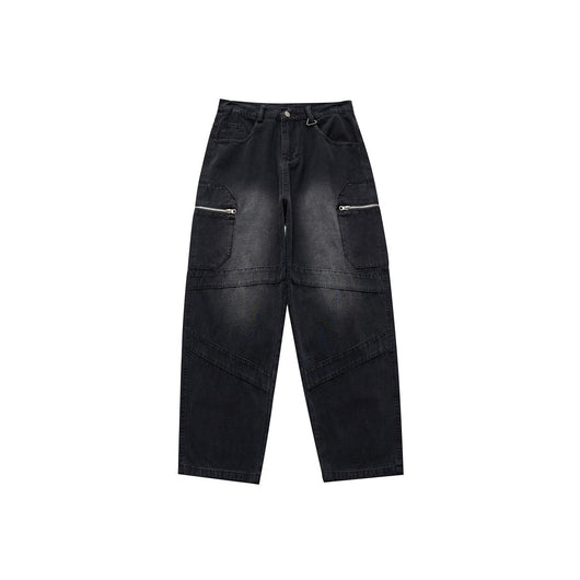 Pantalones de Gabardina Pesada Lavados para Hombre - Corte Versátil - Image 3