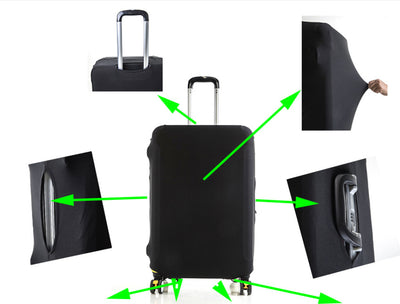Funda Protectora Elástica para Equipaje de Color Sólido - Image 11