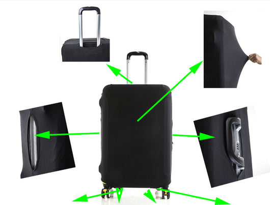 Funda Protectora Elástica para Equipaje de Color Sólido - Image 11