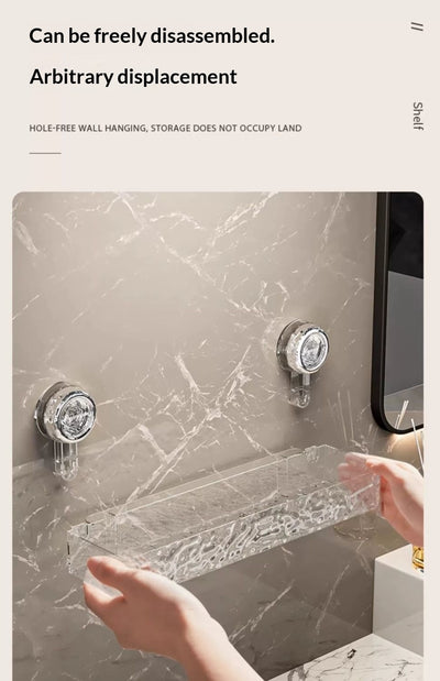 Repisa de Baño con Ventosas sin Perforación - Image 9