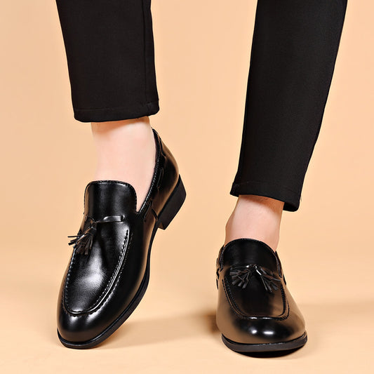 Zapatos de Cuero para Hombre con Tacón Bajo - Colección Ejecutiva - Image 2
