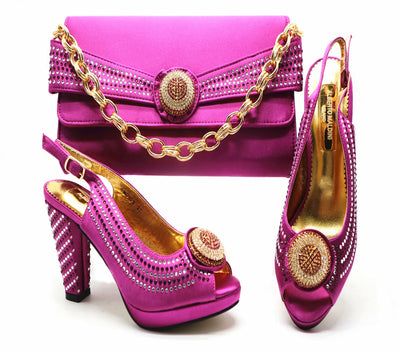 Zapatos Peep Toe con Bolso Juego - Colección Otoño - Image 6