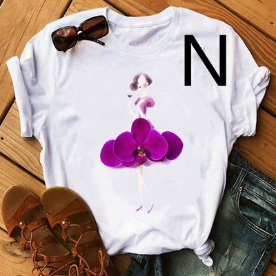 Falda Floral de Ballet Personalizada para Niña y Mujer - Manga Corta - Image 36