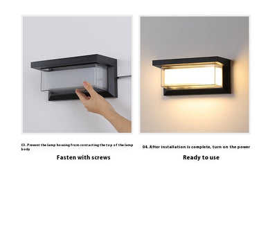 Lámpara LED de Pared Exterior Impermeable con Sensor de Movimiento - Image 33
