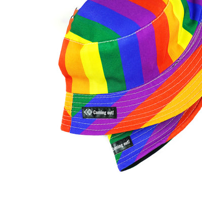 Gorra Pescador Arcoíris LGBT - Diseño de Cuenca Multicolor - Image 10
