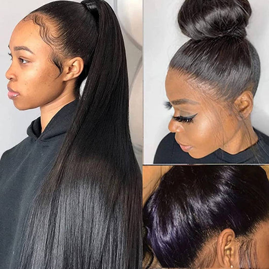 Peluca Frontal 360 Liso Cabello Humano