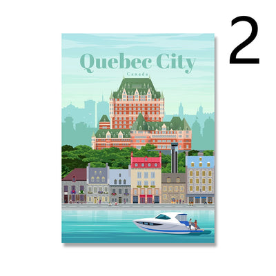 Cuadro Lienzo Panorámica de Quebec - Image 16