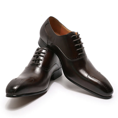 Zapatos de Cuero Ejecutivos con Cordones para Oficina y Eventos Formales - Image 9