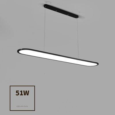 Lámpara LED Lineal Moderna para Oficina y Restaurante - Image 11