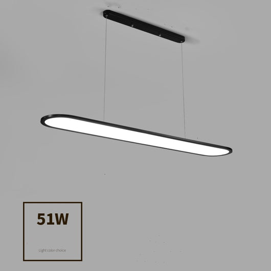 Lámpara LED Lineal Moderna para Oficina y Restaurante - Image 11