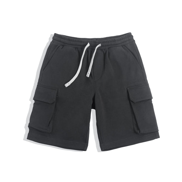 Pantalones Cargo Cortos Sueltos con Cintura Elástica y Cordón Ajustable - Image 3