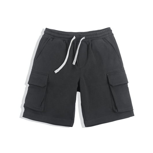 Pantalones Cargo Cortos Sueltos con Cintura Elástica y Cordón Ajustable - Image 3