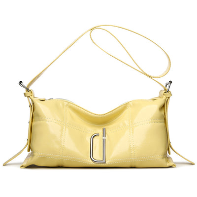 Bolso Crossbody de Cuero Wax Oil Suave - Estilo Pillow Bag - Image 8