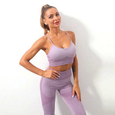 Sujetador Deportivo Tejido sin Costuras para Yoga y Fitness - Image 11
