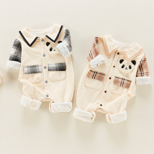 Pijama Enterizo para Bebé Primavera Otoño Unisex Recién Nacido