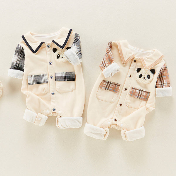 Pijama Enterizo para Bebé Primavera Otoño Unisex Recién Nacido
