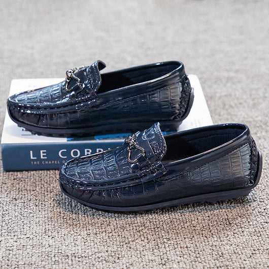 Zapatos de Cuero Estilo Británico para Niños Step On - Image 7