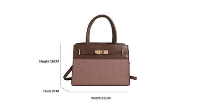 Bolsa Crossbody Retro con Bloques de Color - Image 9