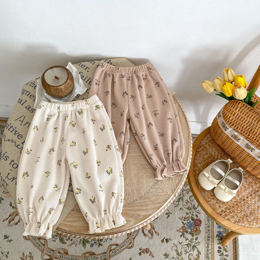 Pantalones Largos Elásticos con Estampado Waffle y Ajuste en Tobillo - Image 26