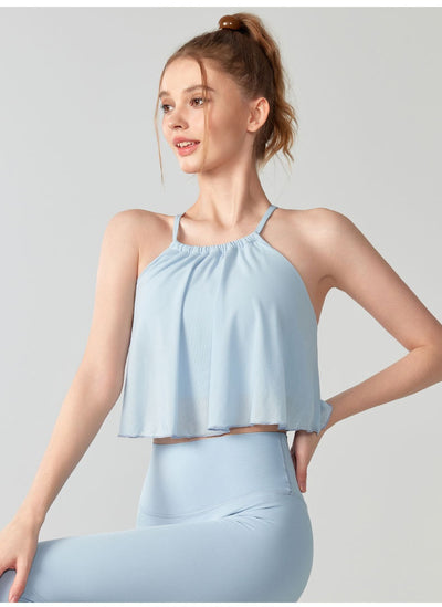 Chaleco Deportivo de Malla para Yoga - Top Suelto para Mujer - Image 17
