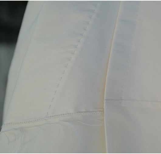 Falda Blusa Poética de Seda con Flecos Alta Costura - Image 4