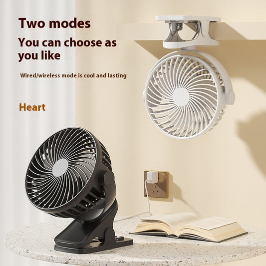 Ventilador Portátil USB Silencioso con Carga - Ideal para Estudiantes y Oficina