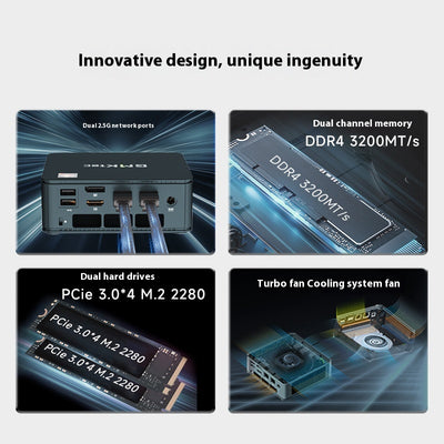 Minicomputadora M5plus AMD 5825U - PC Compacto de Alto Rendimiento - Image 4