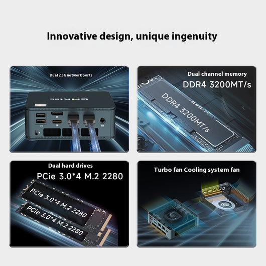 Minicomputadora M5plus AMD 5825U - PC Compacto de Alto Rendimiento - Image 4